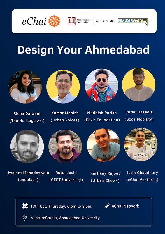 Cover for Design Your Ahmedabad