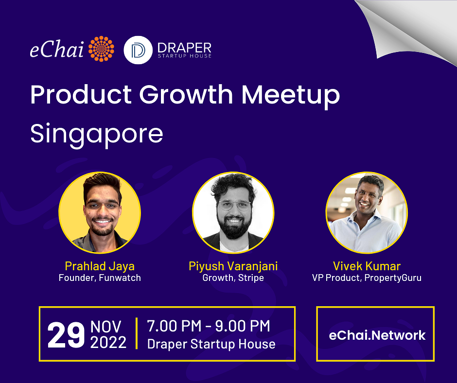 Cover for Product Growth Meetup in Singapore
