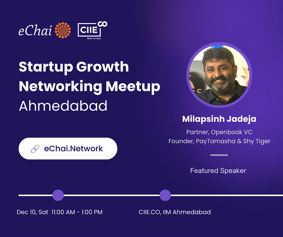 Cover for Startup Growth Networking Meetup in Ahmedabad