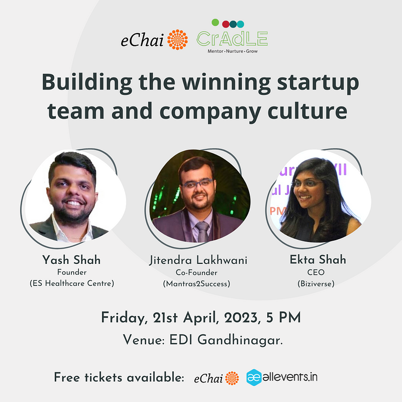 Building the winning startup team and company culture