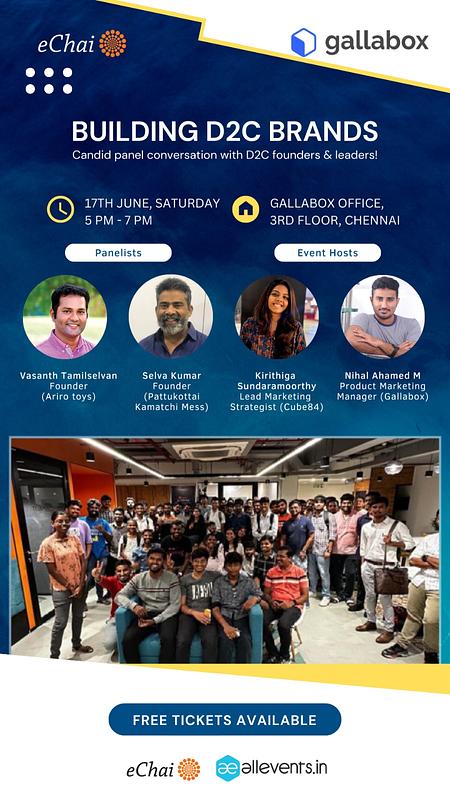 Building D2C Brands: Chennai edition