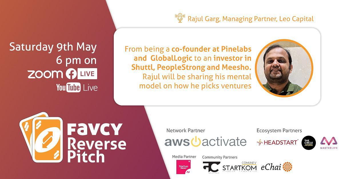 Cover for [eChai Partner Event] Favcy Reverse Pitch by Investors Ft. Leo Capital