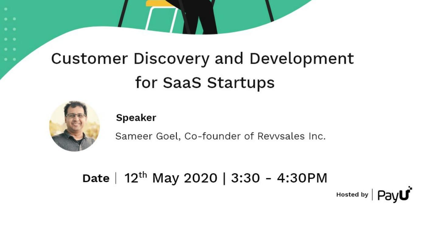 Cover for [eChai Partner Event] Customer Discovery & Development for SaaS Startups