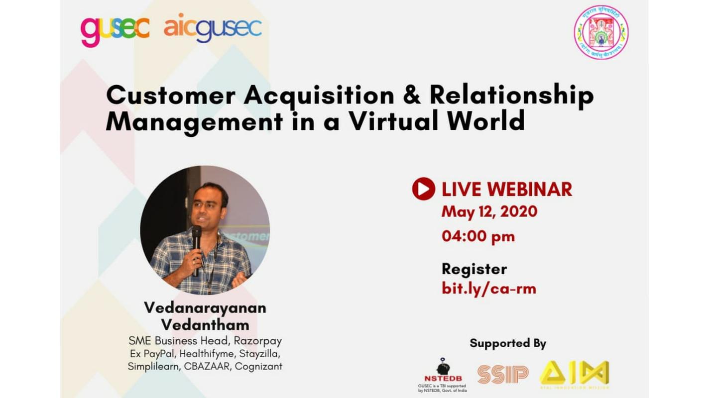 Cover for [Partner Event] Customer Acquisition & Relationship Management in a Virtual World