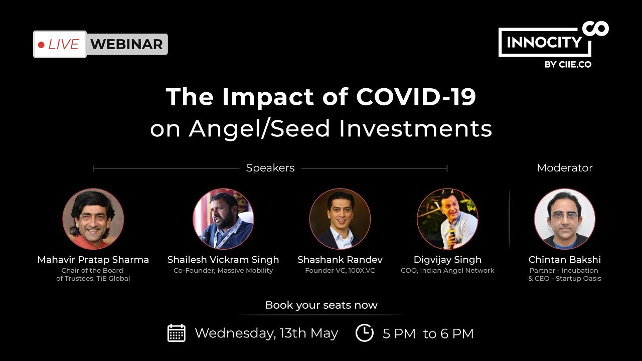 Cover for [eChai Partner Event] The Impact of COVID-19 on Angel/Seed investments