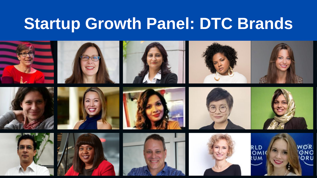 Cover for Startup Growth Panel: Direct-To-Consumer (DTC) Brands