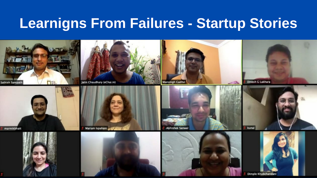 Cover for Learnings from Failures - Startup Stories
