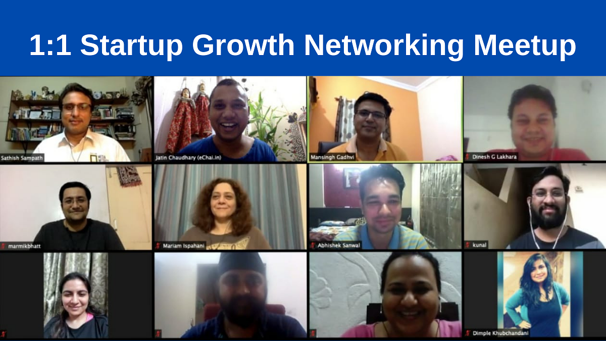 Cover for Startup Growth Networking Meetup + 1:1 Networking