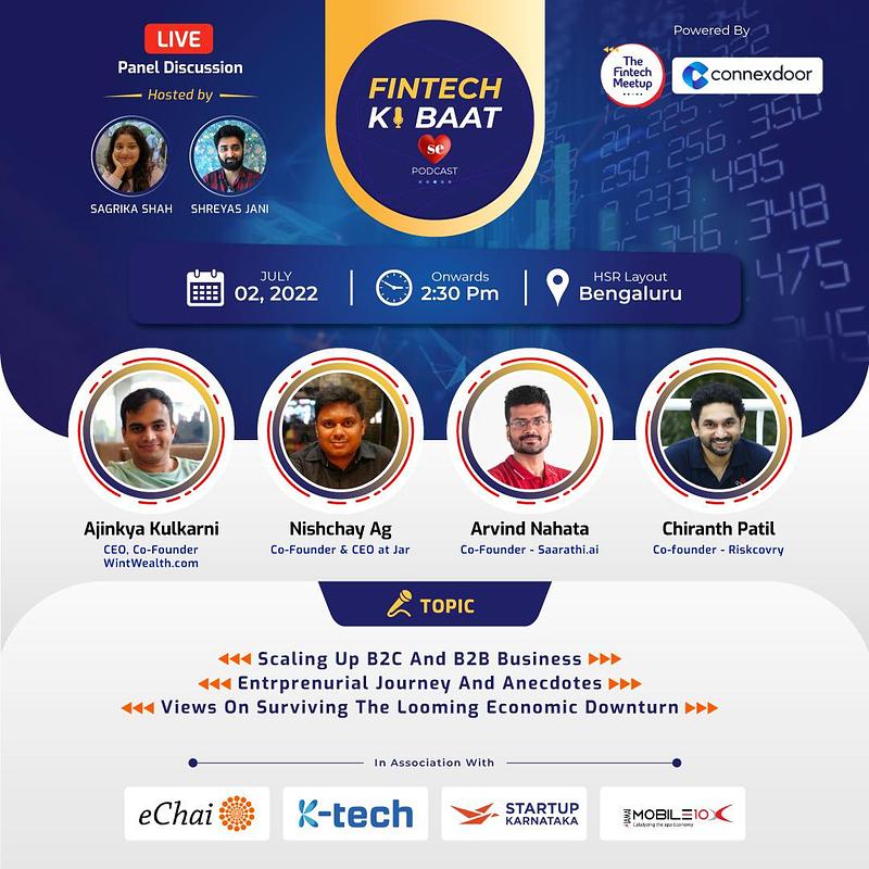 Cover for FinTech Ki Baat in Bangalore