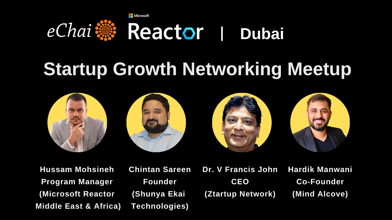 Cover for Startup Growth Networking Meetup in Dubai