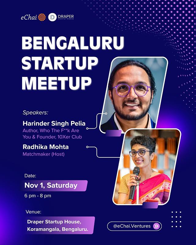 Cover for Bengaluru Startup Meetup