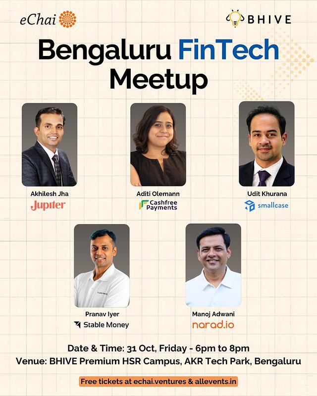 Cover for Bengaluru FinTech Meetup