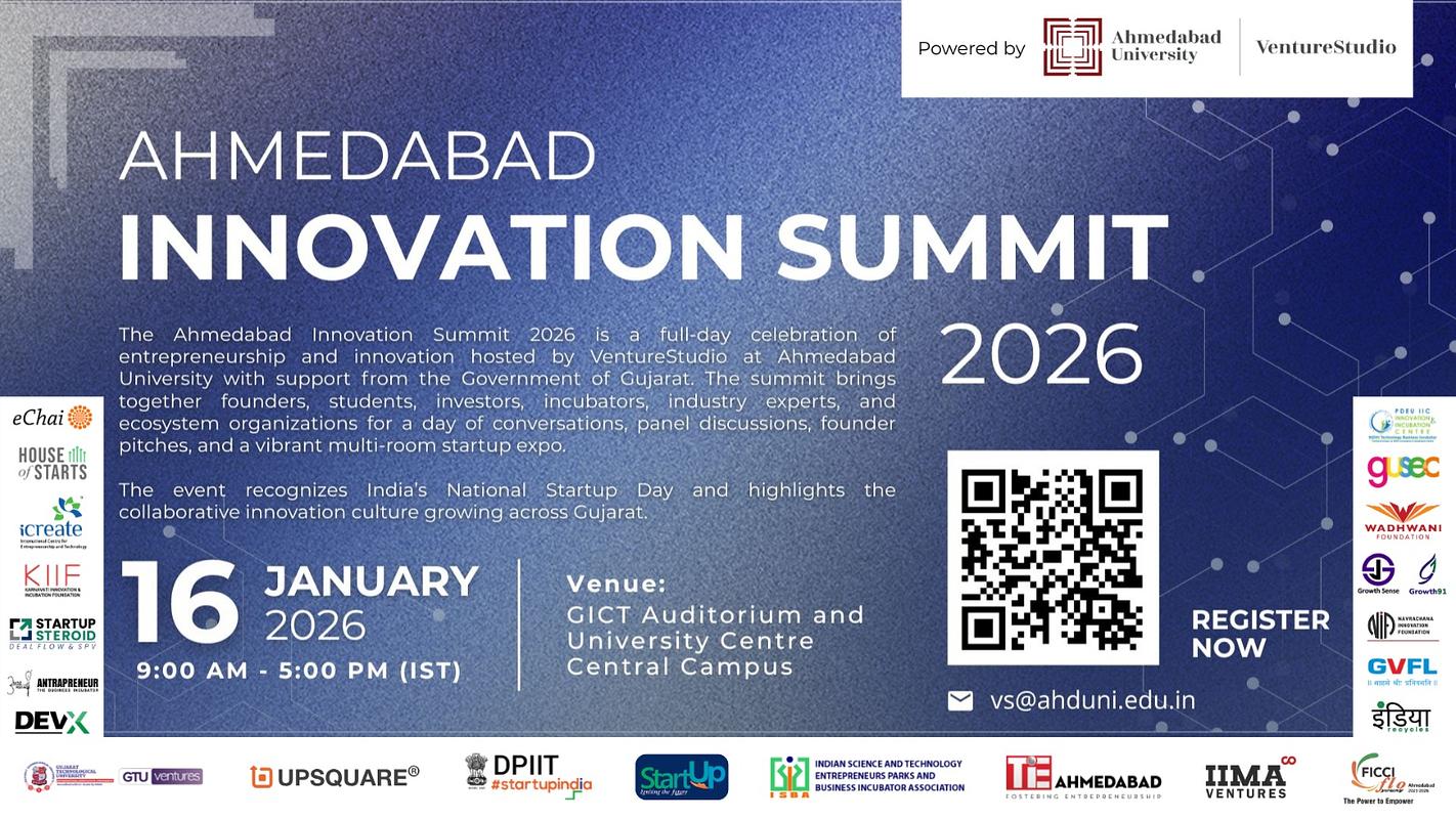 Cover for Ahmedabad Innovation Summit 2026