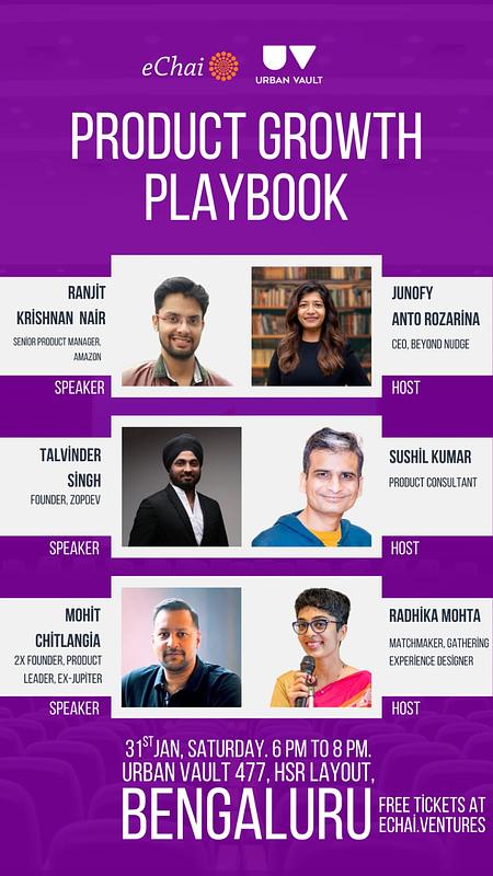 Cover for Product Growth Playbook: Insights from Top Product Leaders and Founders - Bengaluru Edition