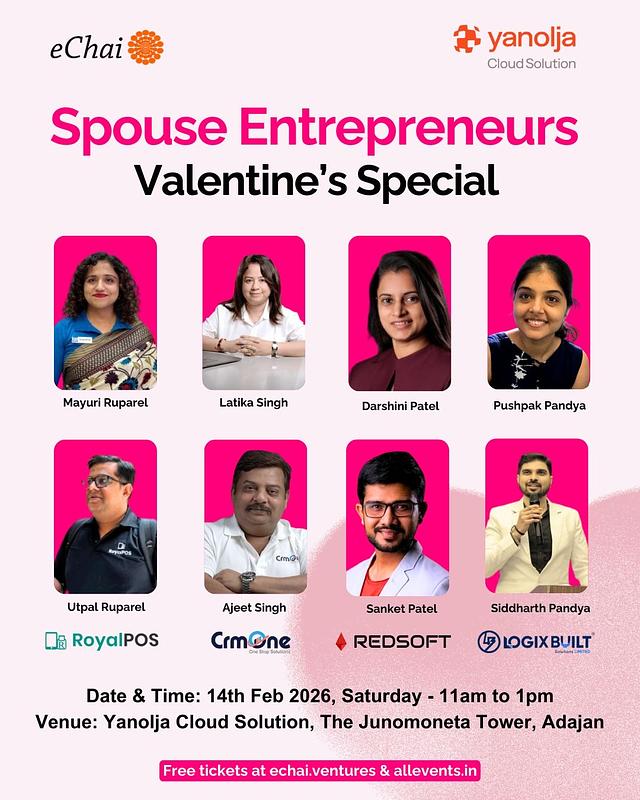 Cover for A Conversation with Spouse Entrepreneurs : Surat Edition