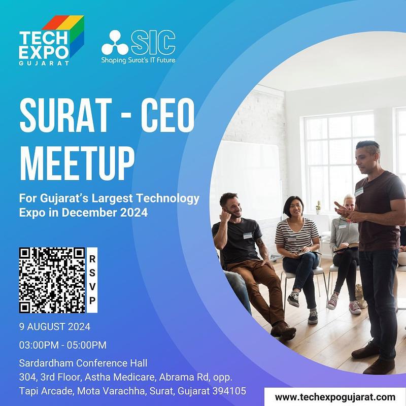 Cover for Tech Expo Gujarat - Surat IT CEO Meetup