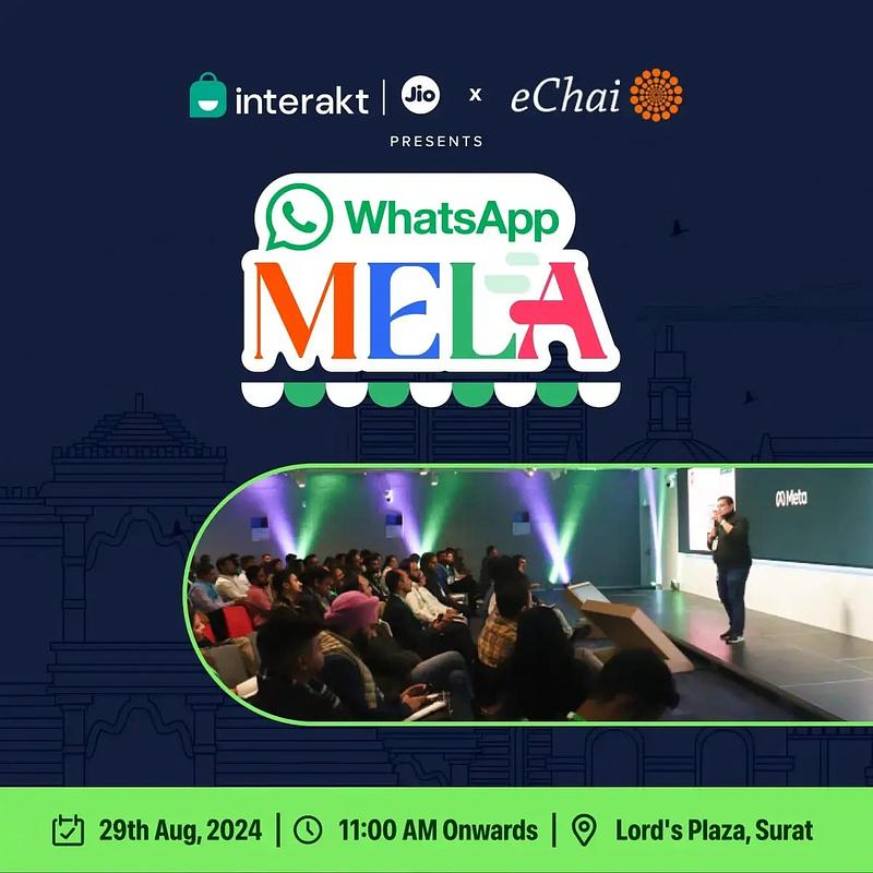 Cover for Interakt presents : WhatsApp Mela #SuratEdition
