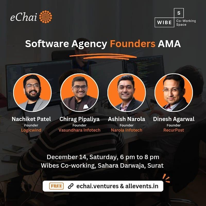 Cover for AMA with Startup Agency Founders
