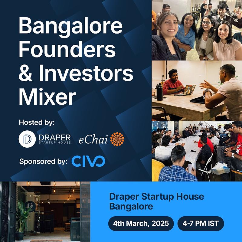 Bangalore Founders and Investors Mixer