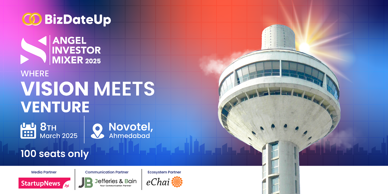 Cover for Angel Investor Mixer by BizDateUp