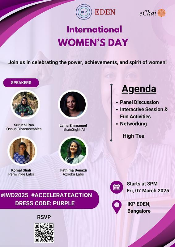 Cover for International Women’s Day 2025 - Celebrating Women in Innovation & Leadership