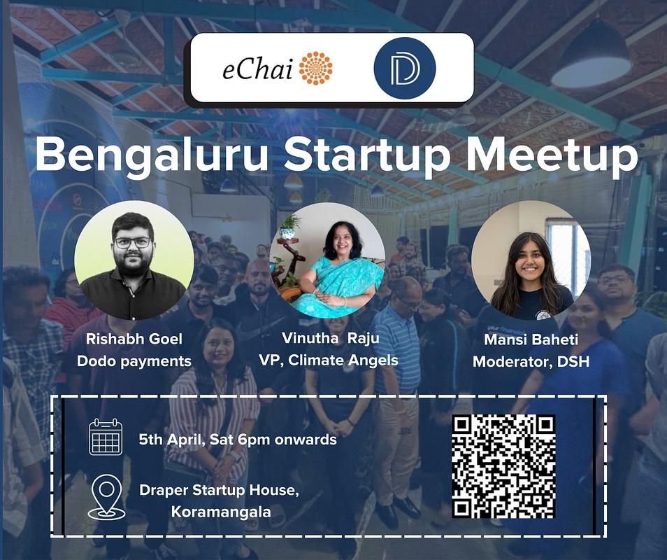 Cover for Bengaluru Startup Meetup: Koramangala Edition