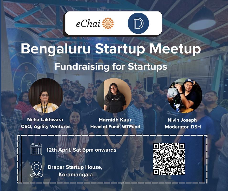 Cover for Bengaluru Startup Meetup: Koramangala Edition
