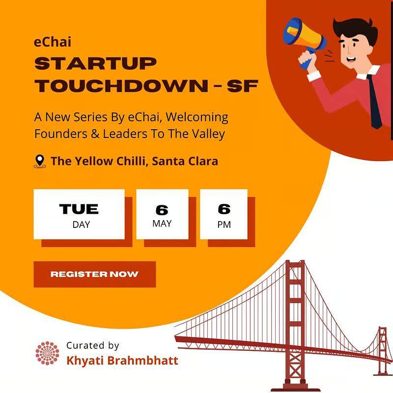 Cover for eChai: Startup Touchdown SF