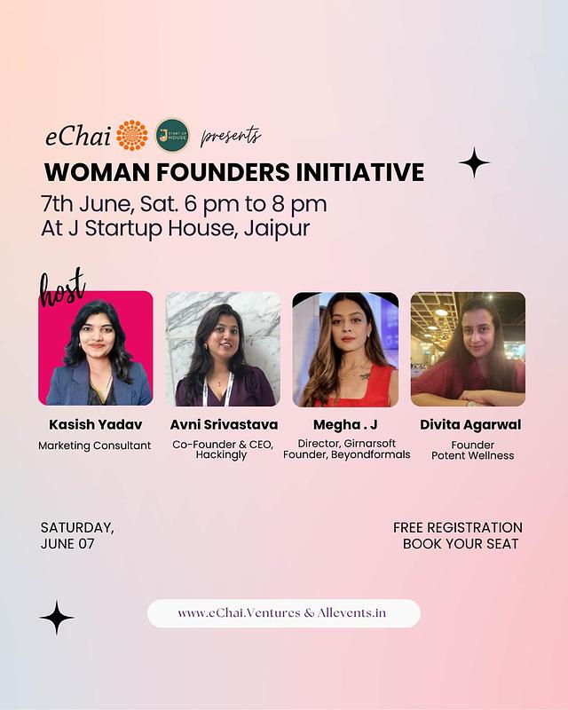 Cover for eChai Women Founders Initiative: Jaipur Edition