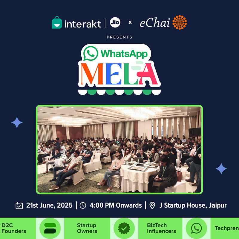 Cover for Interakt presents : WhatsApp Mela #JaipurEdition