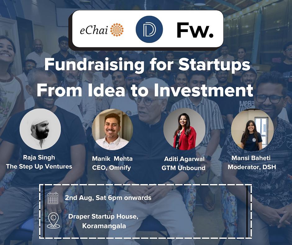 Cover for Fundraising for Startups: Panel Conversation with Founders & Investors - Bengaluru Edition