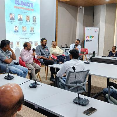 Snapshot from Climate Startups Meetup