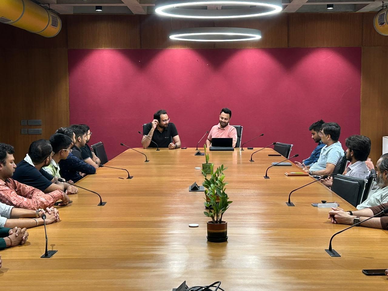 Snapshot from Ahmedabad Startup Meetup