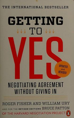 Getting to Yes cover