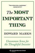 The Most Important Thing cover