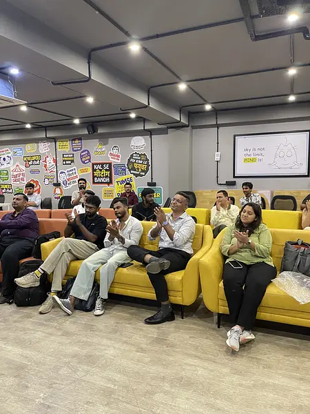 Snapshot from eChai Startup Demo Day in Ahmedabad : SBR Edition