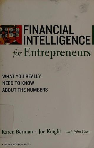 Financial Intelligence for Entrepreneurs cover