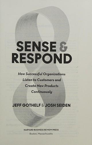 Sense and Respond cover