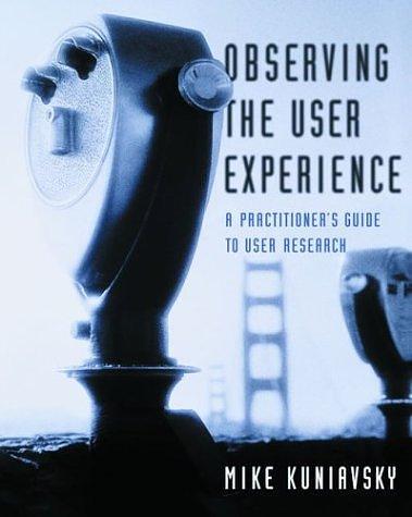 Observing the User Experience cover