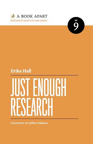Just Enough Research cover