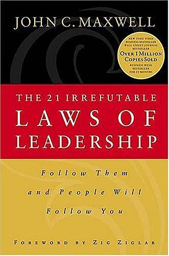 The 21 Irrefutable Laws of Leadership cover
