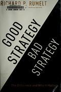 Good Strategy Bad Strategy cover