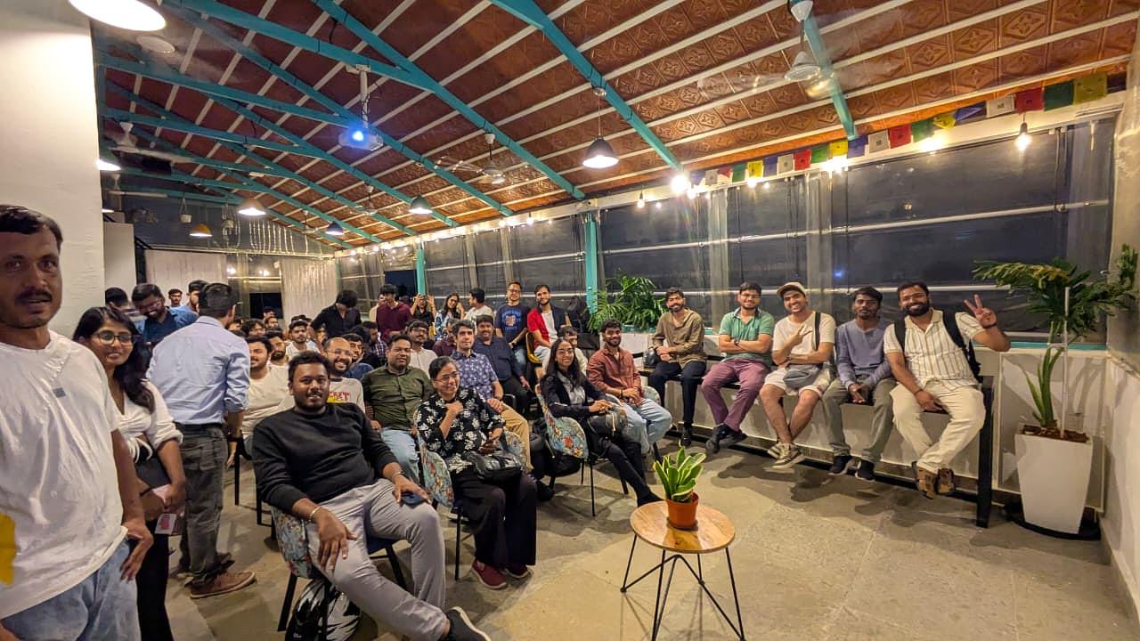 Snapshot from eChai Startup Demo Day in Bengaluru