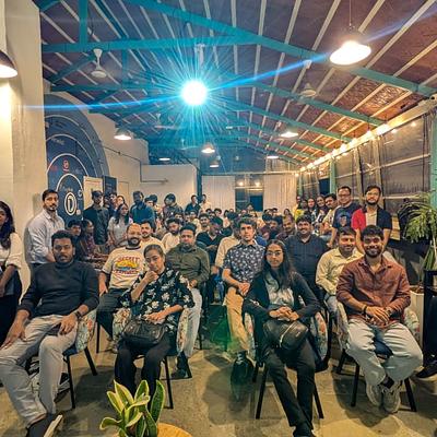 Snapshot from eChai Startup Demo Day in Bengaluru