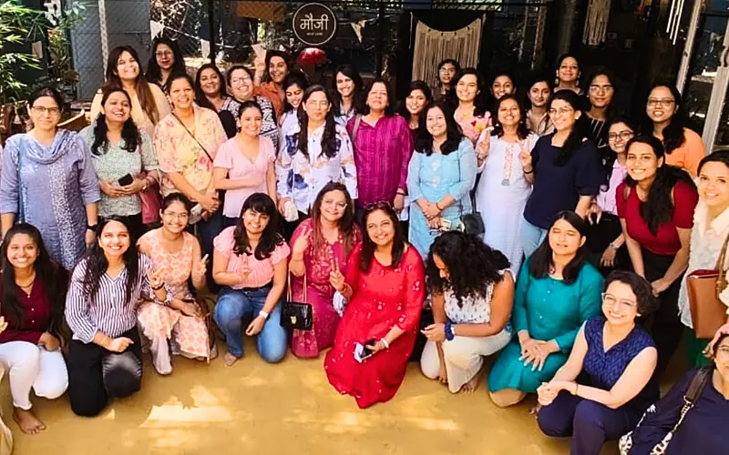 Pratiti Desai brings eChai Women Founders together every month at Mauji Cafe