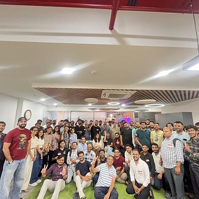 Snapshot from eChai Startup Demo Day in Ahmedabad