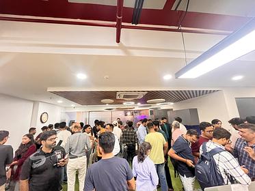 Snapshot from eChai Startup Demo Day in Ahmedabad