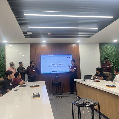 Snapshot from eChai Startup Demo Day in Ahmedabad