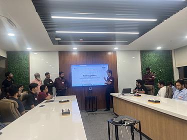 Snapshot from eChai Startup Demo Day in Ahmedabad
