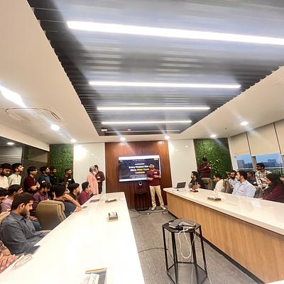 Snapshot from eChai Startup Demo Day in Ahmedabad